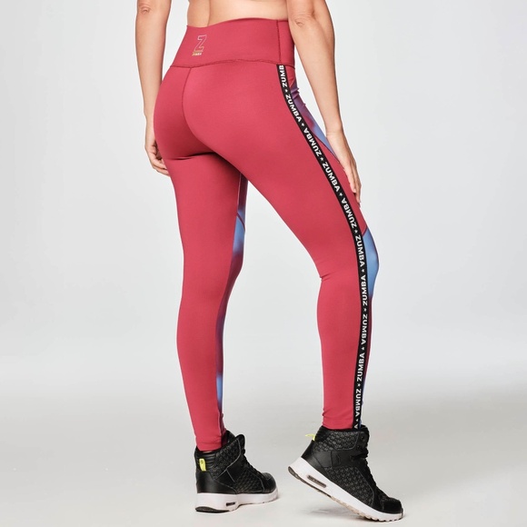 Zumba Move High Waisted Panel Legging - Picture 2 of 2